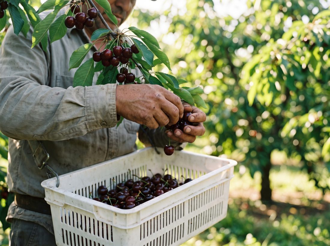 Hand-picked harvest